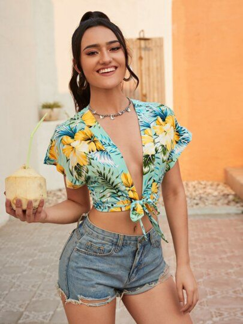 fashion model, fashion brand, crop top