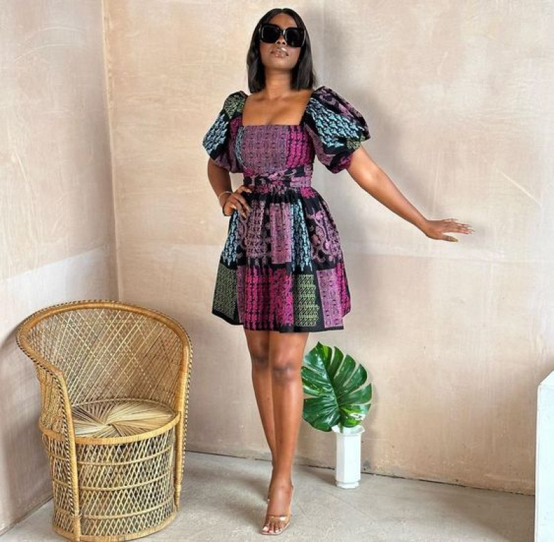 patchwork chitenge dress