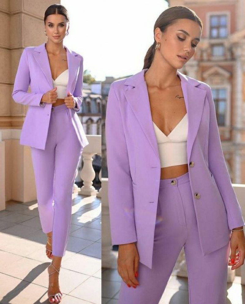 Purple Suit Women 2023