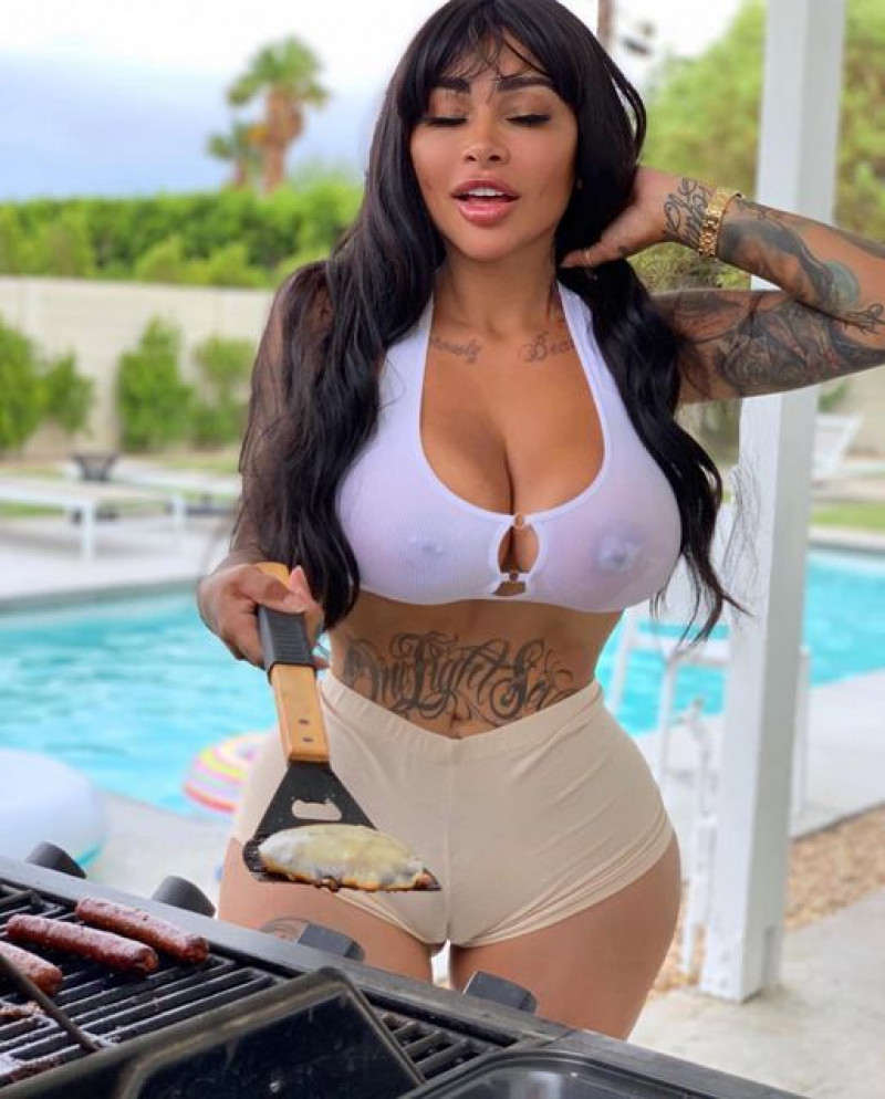 brittanya razavi, musical instrument, brittanya o'campo, swimming pool, black hair