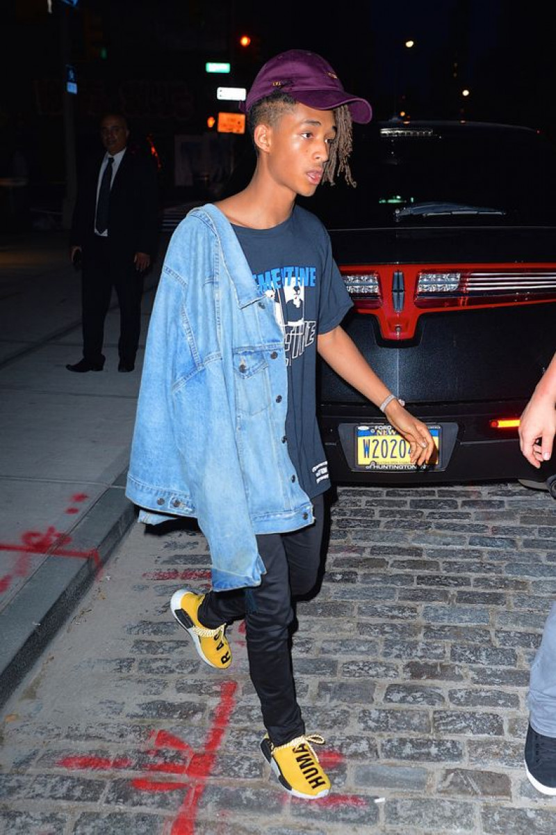 Jaden Smith shows us how to wear the tie-dye trend