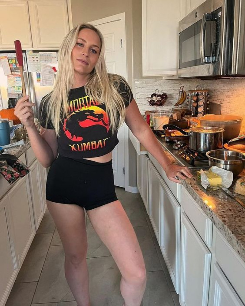 Kendra the Viking in Kitchen