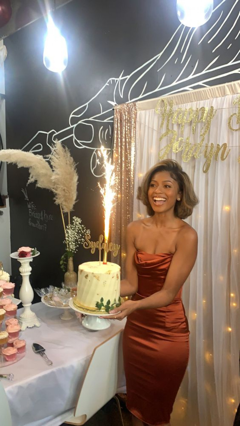 aesthetic birthday dress, red one shoulder, cake decorating, cocktail dress, formal wear, party dress, orange midi bodycon dress