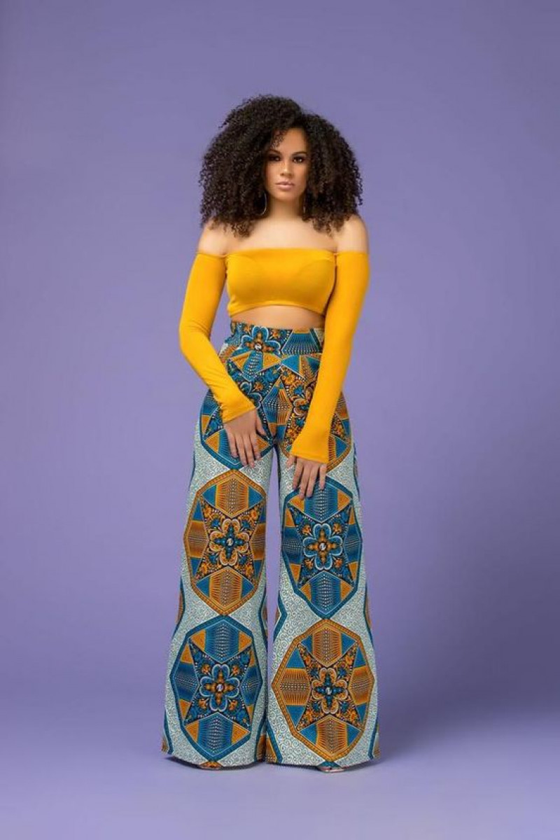 ankara fashion, palazzo pants, trending ankara palazzo, african print ankara palazzo pants, african wax prints