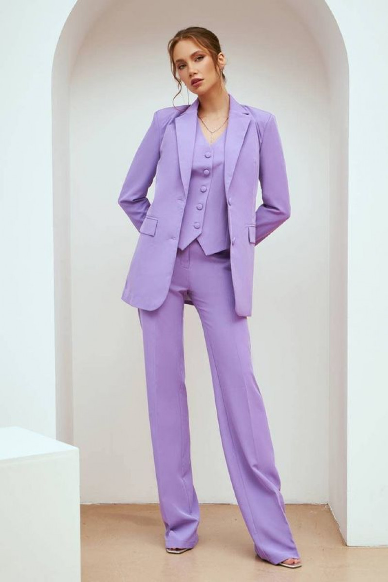 fashion model, ladies buttons blazer formal suits, women's pant suit, womens fashion, women's suits, purple and violet suit trouser, purple and violet suit jackets and tuxedo