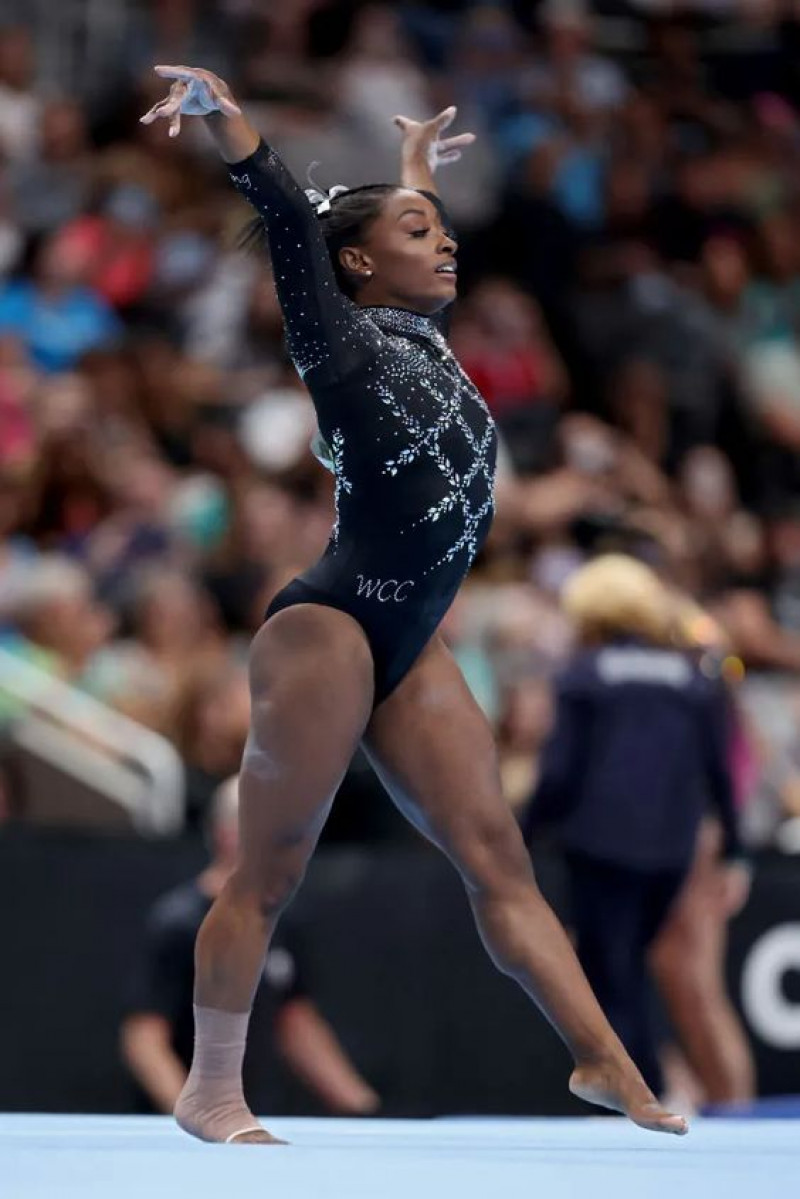 floor gymnastics, artistic gymnastics, rhythmic gymnastics, usa gymnastics, simone biles, black mini bodycon dress