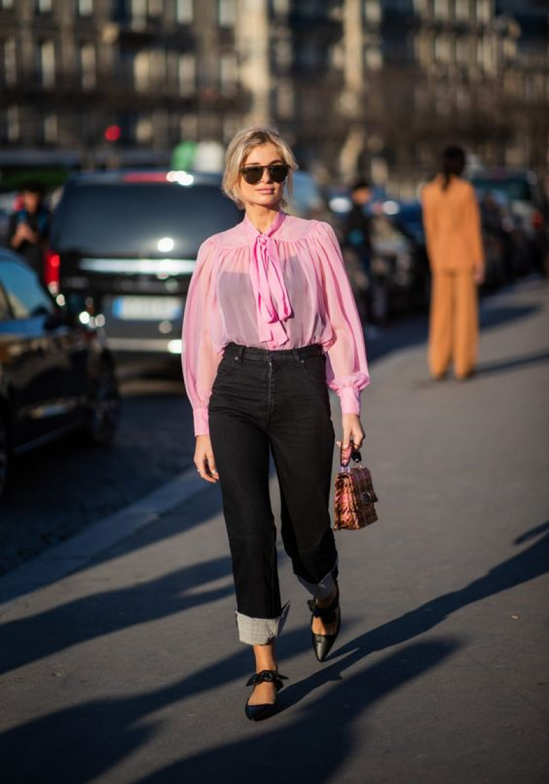 black jeans look, business casual, slim-fit pants