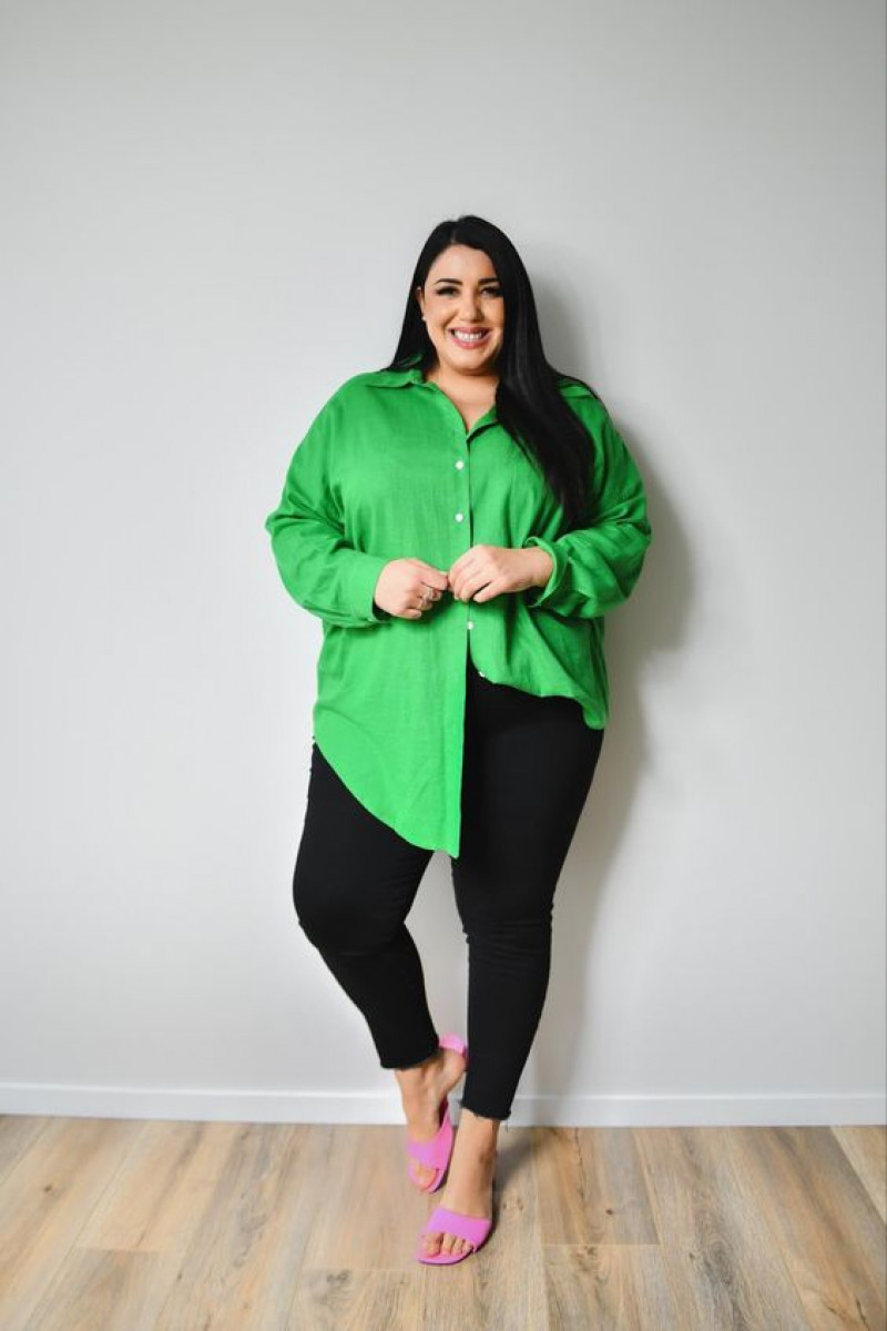 plus-size clothing, fashion brand, active pants, green jackets and coat, black casual legging