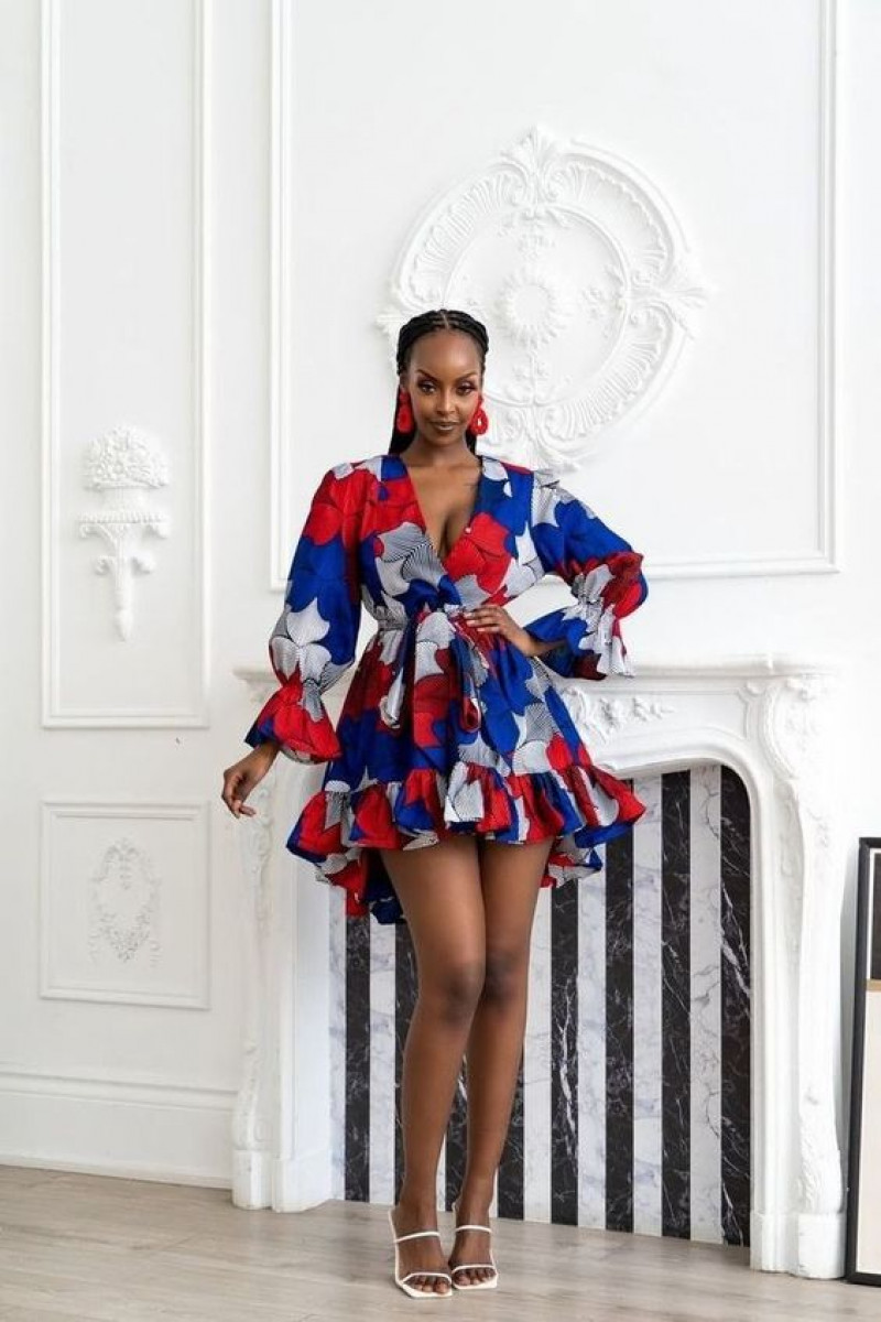 haute couture, fashion model, african wax prints, ankara fashion