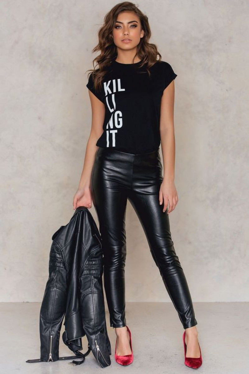 Black Leather Pants