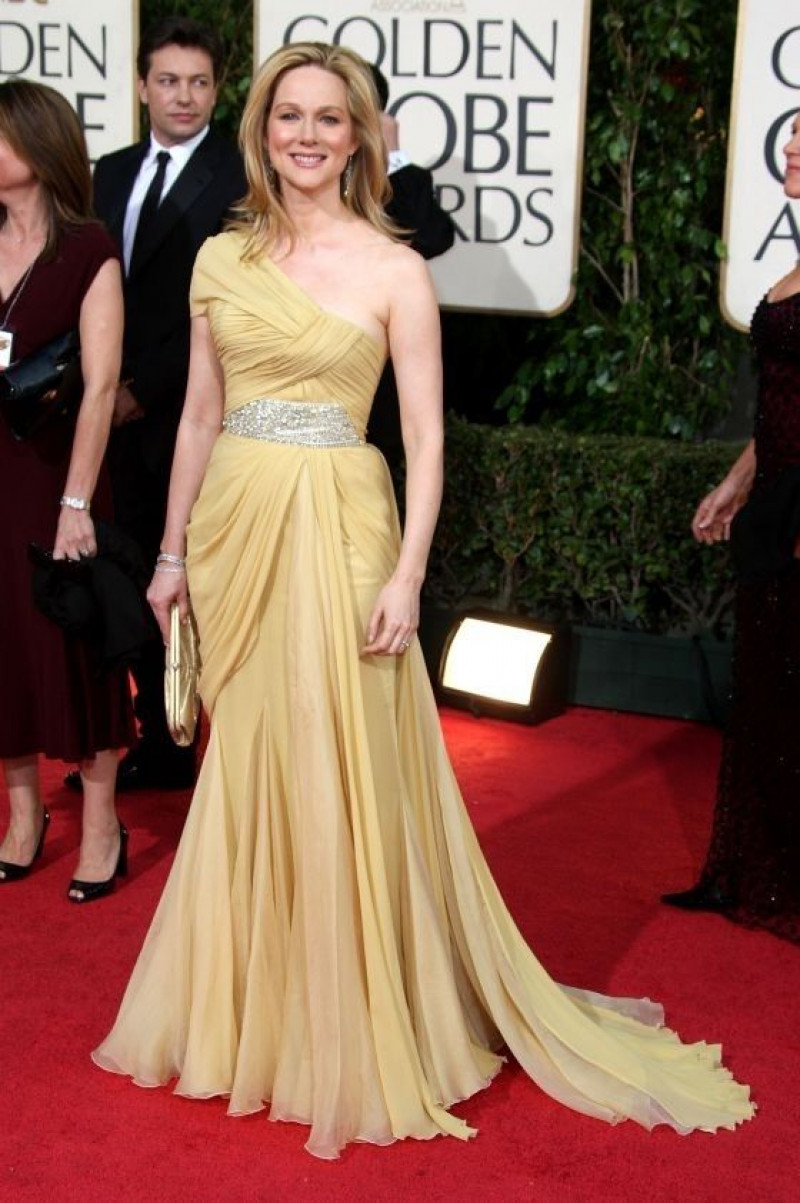 golden globes, the 66th annual golden globe awards, 60th golden globe awards, 66th golden globe awards, golden globe awards, strapless dress, laura linney, red carpet