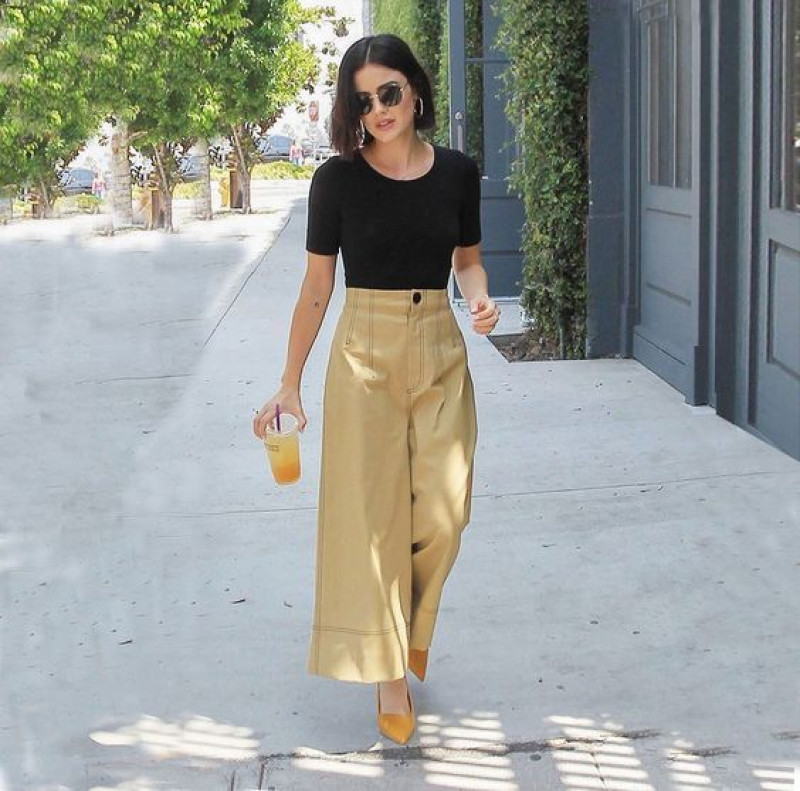 radiant gold trousers